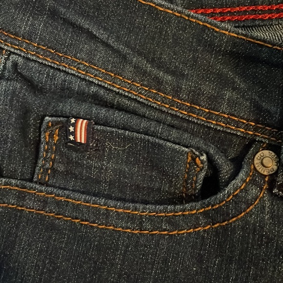 US Polo Assn Blue high rise skinny jeans size 4 (short) - Picture 3 of 7